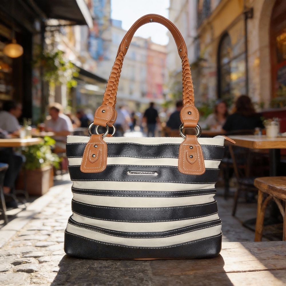 Stone Mountain Anchor Bay Tote Aka Nantucket Tote With Braided Handles